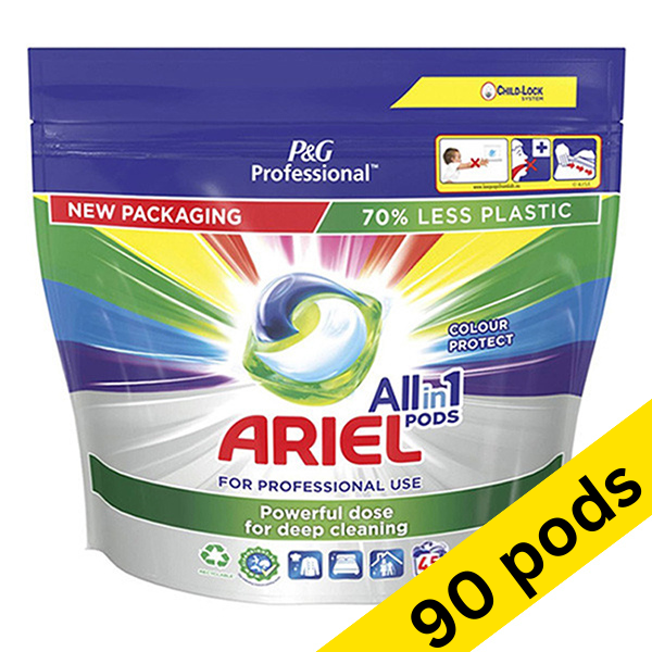 Detergent pods (90 pods) | Ariel All-in-1 Professional Colour SAR05139 - 1