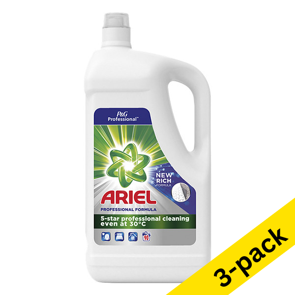 Ariel Professional Color liquid detergent, 4.05 litres (90 washes) (3-pack)  SAR05185 - 1