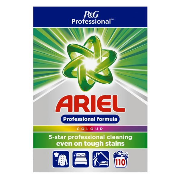 Washing powder 6.6kg (110 washes) | Ariel Professional Colour SAR05239 - 1