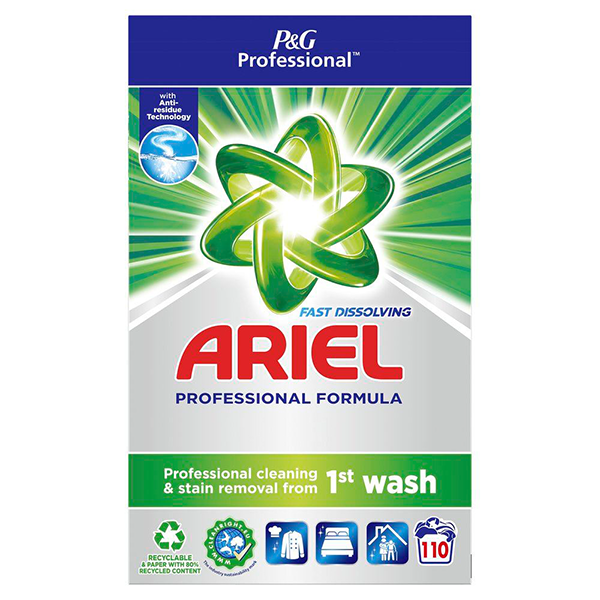 Washing powder 6.6kg (110 washes) | Ariel Professional Regular SAR05238 - 1