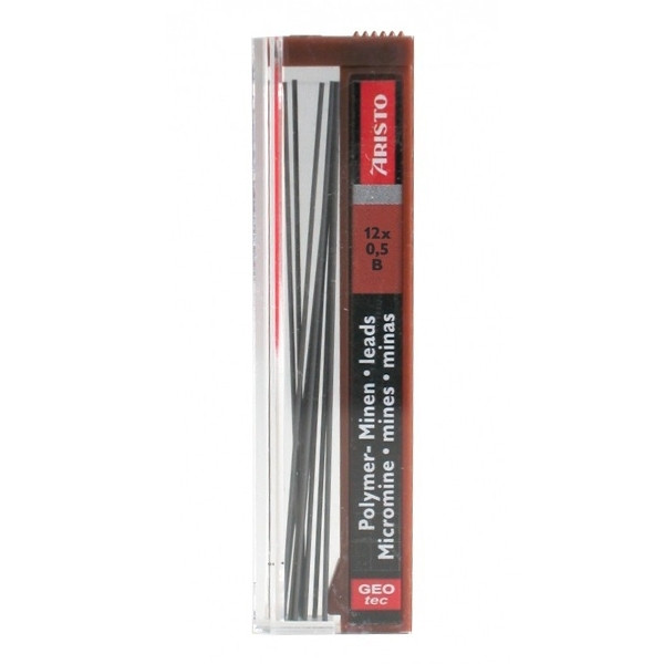 Aristo B mechanical pencil refill, 0.5mm (12-pack) AR-86568 206709 - 1