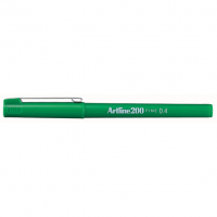 Artline 200 green fine fineliner (0.4mm) 0643204 238523