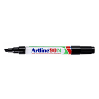 Artline 90 black marker pen, 2mm - 5mm (4-pack) 009002 009002B4 238435