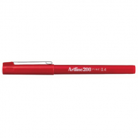 Fineliner | 0.4mm | red | Artline 200 238524