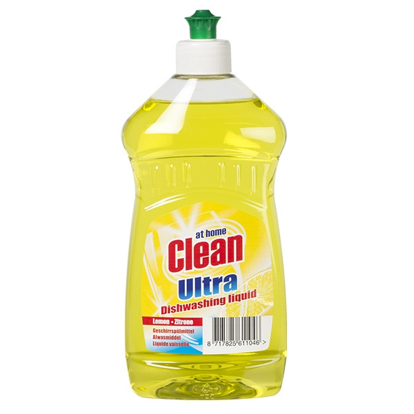 At Home Clean Lemon washing up liquid, 500ml SDR00134 SDR00134 - 1