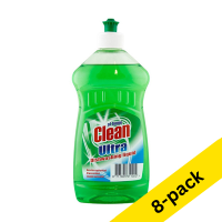 At Home Clean Regular dishwashing liquid, 500ml (8-pack)