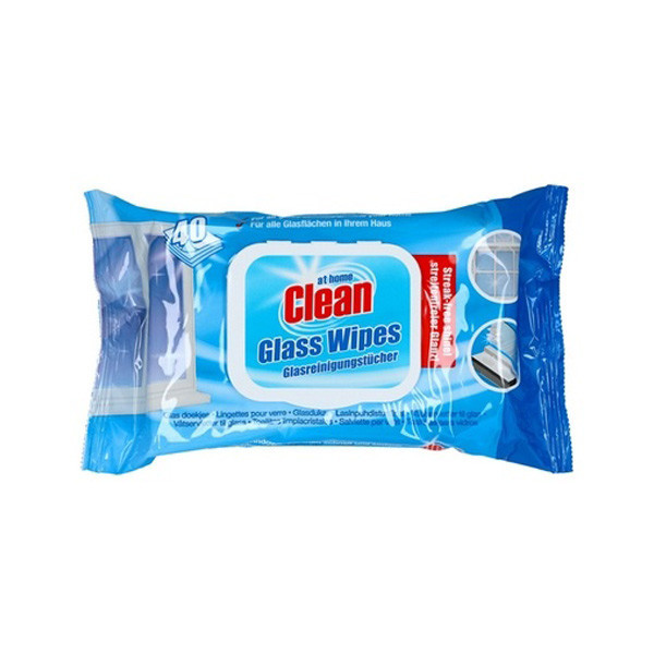 Glass cleaning wipes | At Home | 40-pack SDR00390 - 1