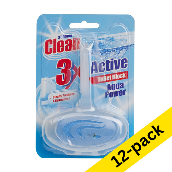 Toilet block 40g | At Home Clean Aqua | 12-pack 404155 - 1