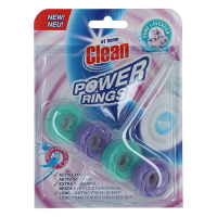 Toilet block 40g | At Home Clean Power Rings Pure Lavender SAT00060