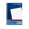 Atlanta A6 spiraled notebook, 50 sheets