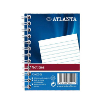 Atlanta A7 lined notebook with spiral, 50 sheets 2206026000 203047