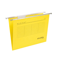 Atlanta Alzicht A4 yellow vertical hanging file with V-bottom, 330mm (25-pack) 2662024400 203029