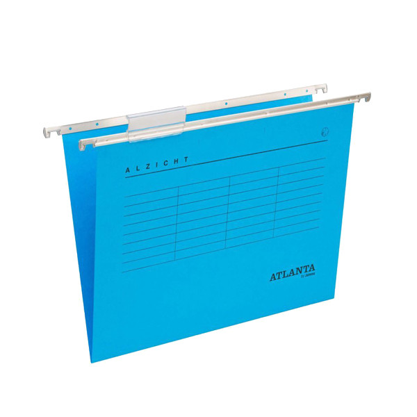 Atlanta Alzicht blue A4 vertical hanging file with V-bottom, 330mm (25-pack) 203028 - 1