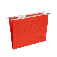Atlanta Alzicht red A4 vertical hanging file with V-bottom, 330mm (25-pack) 2662024200 203031