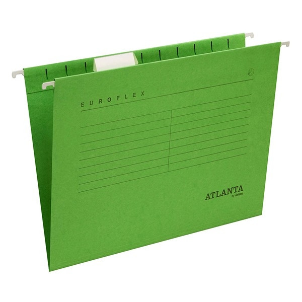 Atlanta Euroflex A4 green vertical hanging file with V-bottom, 330mm (25-pack) 2652742500 203014 - 1