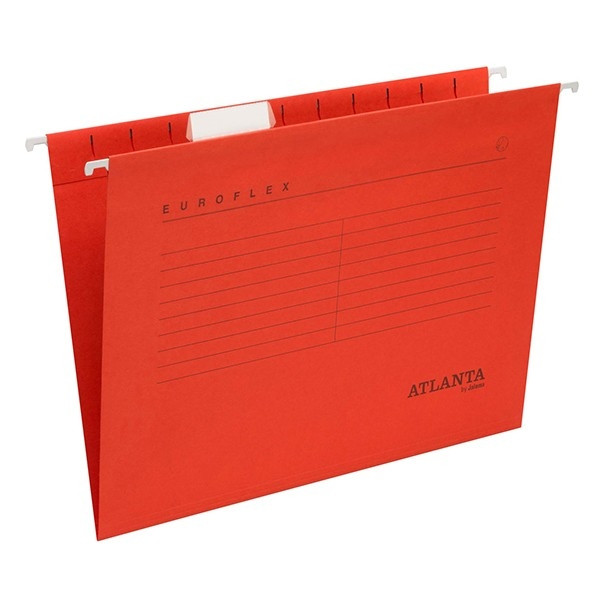 Atlanta Euroflex red A4 vertical hanging file with V-bottom, 330mm (25-pack) 2652742200 203011 - 1