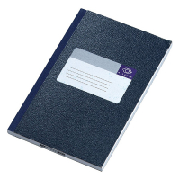 Notebook lined A6 | blue | Atlanta | 96 sheets 203062