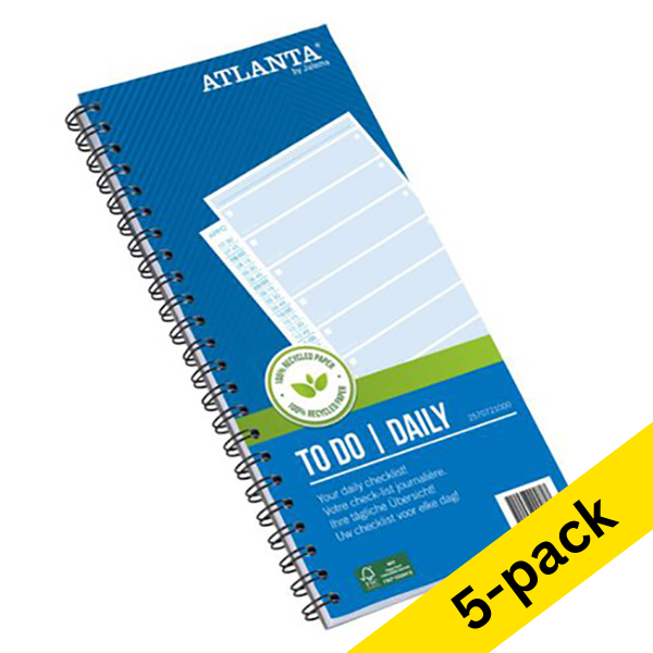 Atlanta to-do-list, 125 sheets (5-pack) 203123 - 1