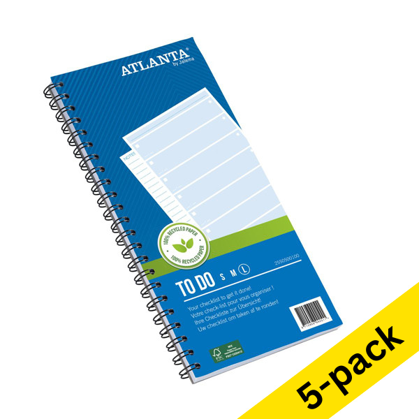 Atlanta to-do-list large, 100 sheets (5-pack) 203124 - 1