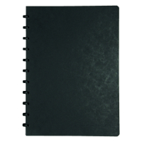 Notepad checkered spiral A4 | black | Atoma | 63 sheets 405253
