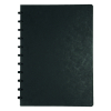 Notepad checkered spiral A4 | black | Atoma | 63 sheets 405253 - 1