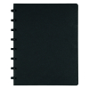 Notepad checkered spiral A5 | black | Atoma | 63 sheets 405250 - 1