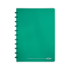 Notepad lined A4 | transparent turquoise | Atoma Trendy | 72 sheets