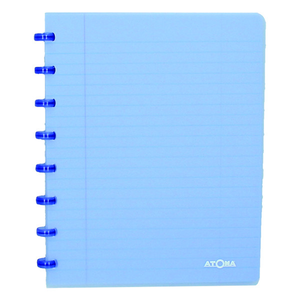 Notepad lined A5 |  transparent blue | Atoma Trendy | 72 sheets 405220 - 1