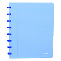 Notepad lined A5 |  transparent blue | Atoma Trendy | 72 sheets 405220
