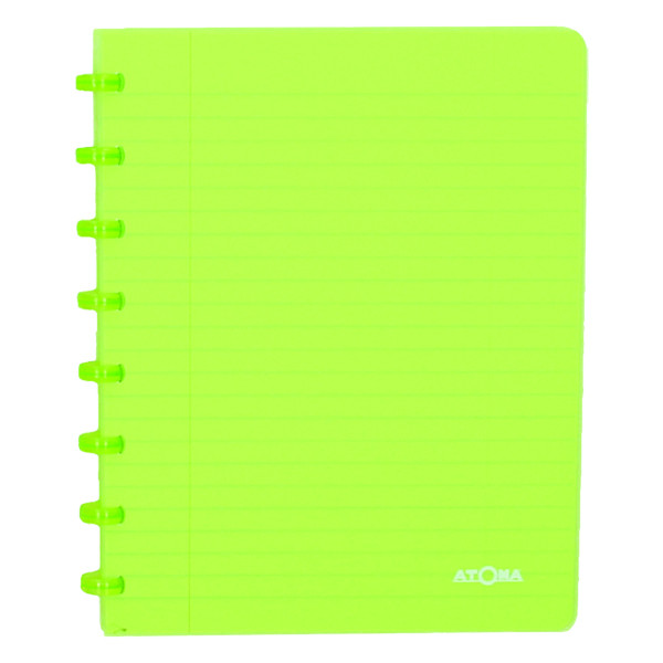 Notepad lined A5 | transparent green | Atoma Trendy | 72 sheets 405221 - 1