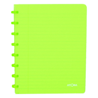 Notepad lined A5 | transparent green | Atoma Trendy | 72 sheets 405221