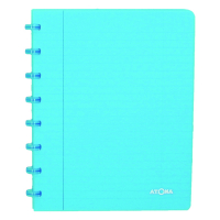 Notepad lined A5 | transparent turquoise | Atoma Trendy | 72 sheets 405224
