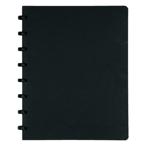 Notepad spiral A5 | black | Atoma | 63 sheets 405251 - 1