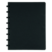 Notepad spiral A5 | black | Atoma | 63 sheets 405251