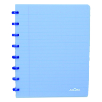 Atoma Trendy  A5 transparent blue lined notebook (72 sheets) 4135602 405220