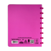 Atoma Trendy transparent purple A5 5mm checked notebook, 72 sheets 405228 - 2