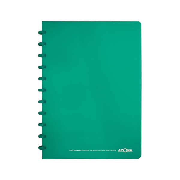Atoma Trendy transparent turquoise A4 lined notebook, 72 sheets 405239 - 1