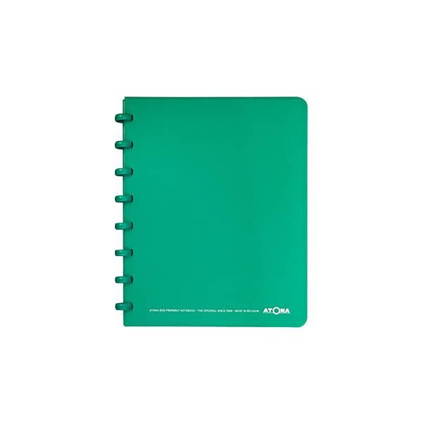 Atoma Trendy transparent turquoise A5 checkered notebook, 72 sheet 405234 - 1