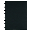 Atoma black A5 lined meeting book, 63 sheets