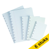 Atoma checkered A4 5mm ring binder paper, 120 sheets (11-ring with T-shape) (6-pack) 405361 - 1