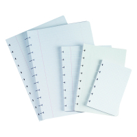 Atoma checkered A5+ 5mm ring binder paper, 60 sheets (8-ring with T-shape) A1507 405285