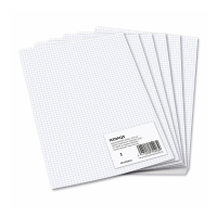 Aurora A4 checkered accounting paper, 5mm 80g (480 sheets) 330047