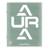 Aurora A5 green checkered notebook 10mm 70g, 36 sheets 330098 - 1