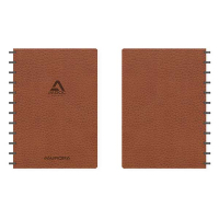 Aurora Adoc A4 brown business checkered notebook, 72 sheets 6055.301 330032