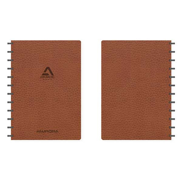 Aurora Adoc  A4 brown business lined notebook, 72 sheets 6011.301 330030 - 1