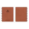 Aurora Adoc A5 brown business lined notebook, 72 sheets