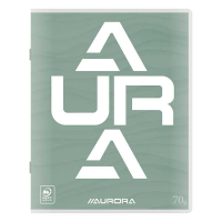 Aurora B5 green checkered notebook 5mm 70g, 36 sheets 136LQ5/G 330096