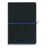 Notebook lined A5 | black/blue | Aurora Tesoro | 96 sheets 330075 - 1