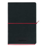 Notebook lined A5 | black/red | Aurora Tesoro | 96 sheets 330079 - 1
