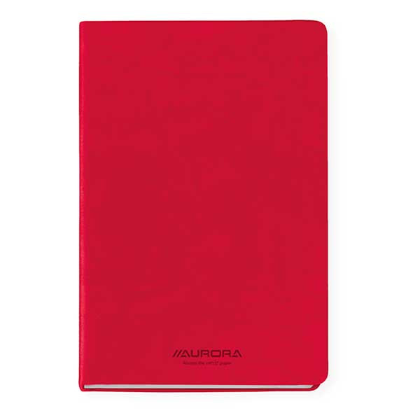 Notebook lined A5 | red | Aurora Tesoro | 96 sheets 330074 - 1